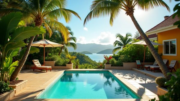 Pourquoi réserver une location avec piscine à Petit Bourg en Guadeloupe