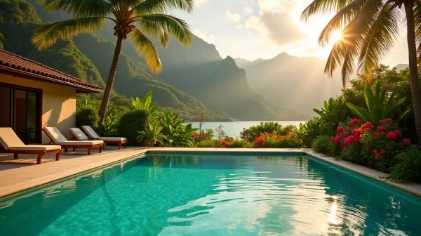Pourquoi réserver une location avec piscine à Petit Bourg en Guadeloupe